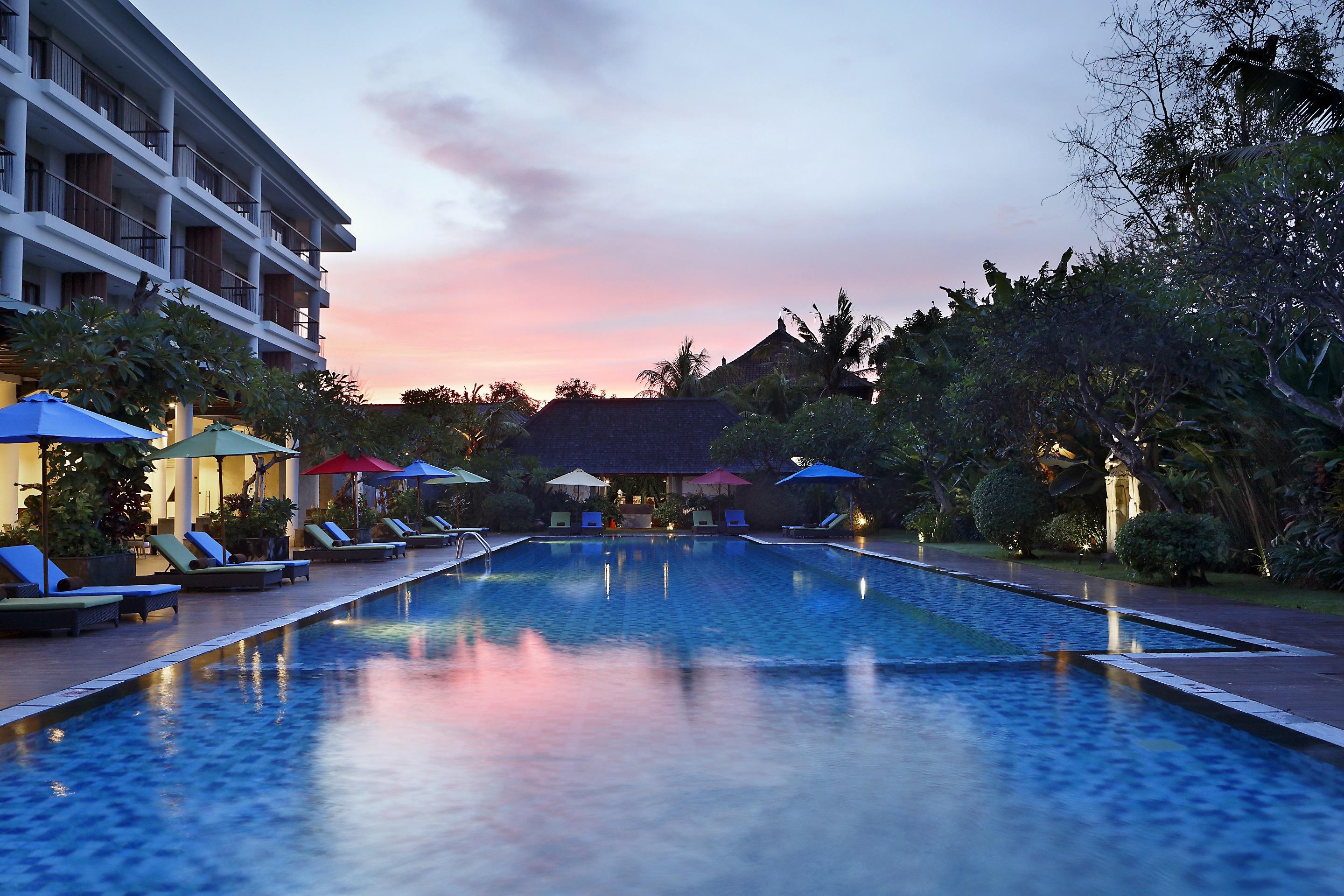 Hotel Santika Siligita Nusa Dua Exteriér fotografie